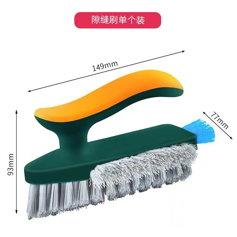 2026/06/495160.jpg 3in1 Multifunction Cleaning Brush, Tile Grout & Gap Brush, Bathroom Corner Scrub Brush, Handheld Floor Cleaning Brush for Tiles, Walls, Corners & Toilet Deep Cleaning. - Image 1