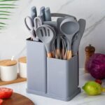 Quality 19pcs Silicon spoon and knife set - Image 4