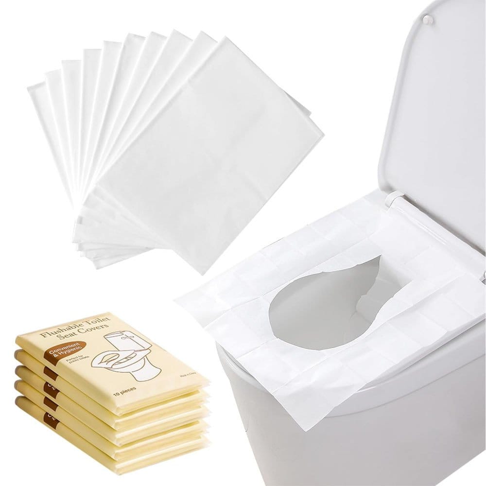 10pcs flushable toilet seat covers