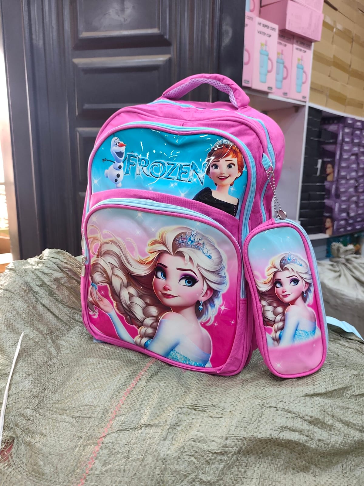 2in1 16inches  3D school bag 2