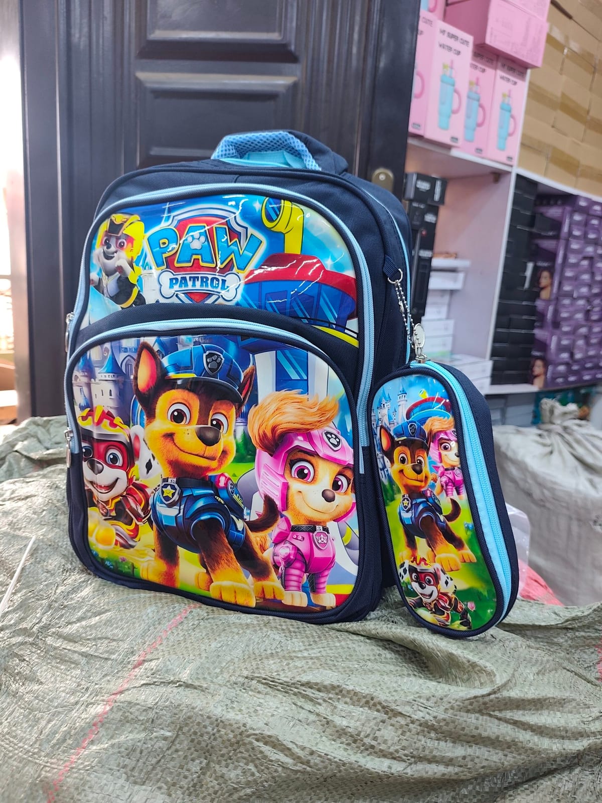 2in1 16inches  3D school bag 3