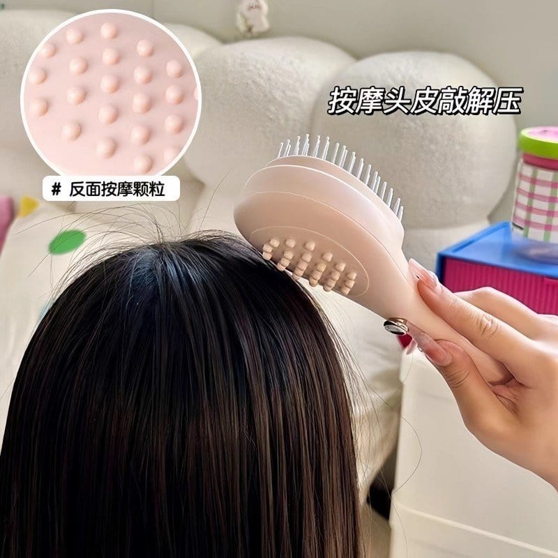 Telescopic massage comb, magic comb for hair and scalp cleansing without damaging hair, anti-static and smoothing comb. 2