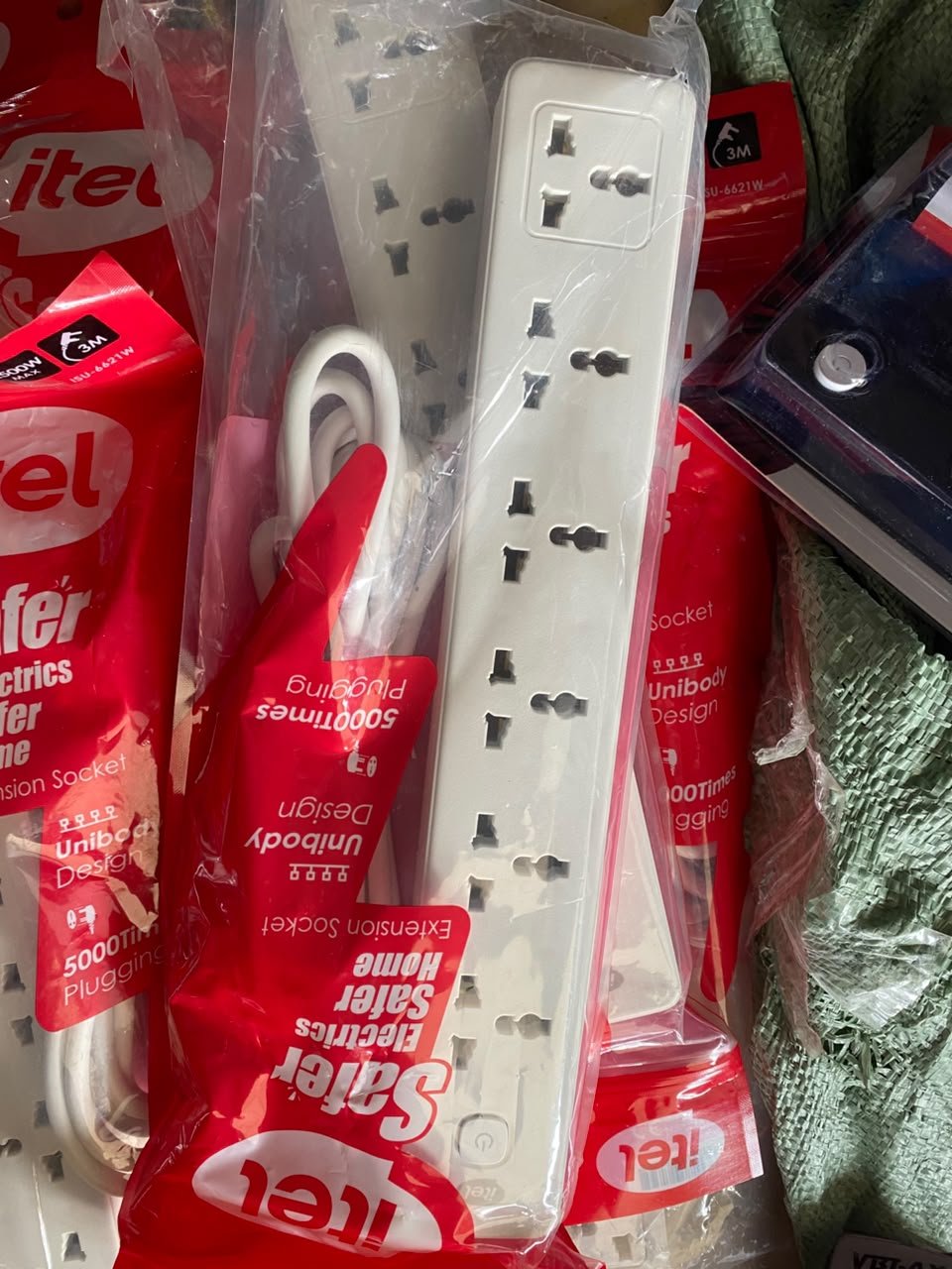 itel 6way extension socket 2