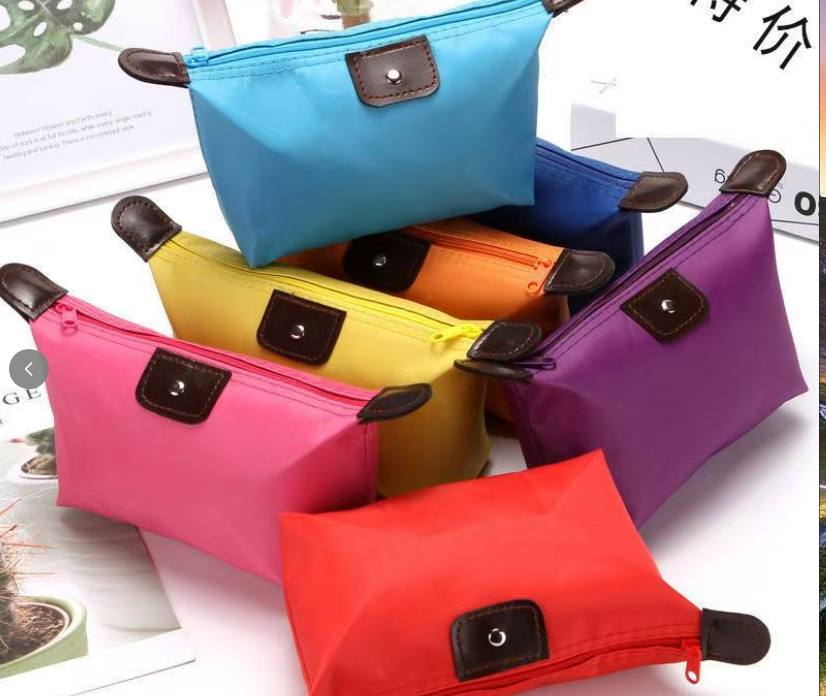 Colorful makeup/cosmetics organizer pouch