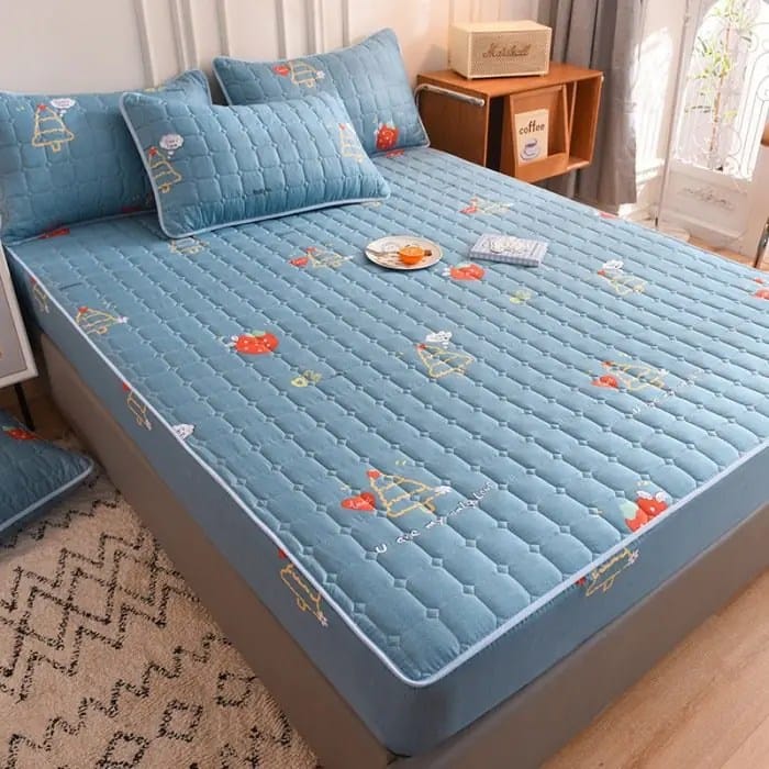Waterproof bed sheet with 3 pillow cases
6by6 2