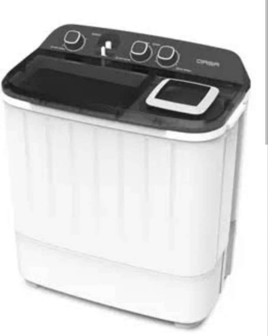 00cafd4e8874c5588b6a940ace73e35369cf3cff.jpeg 7.6kg Qasa Twin Tub Washing Machine. - Image 1