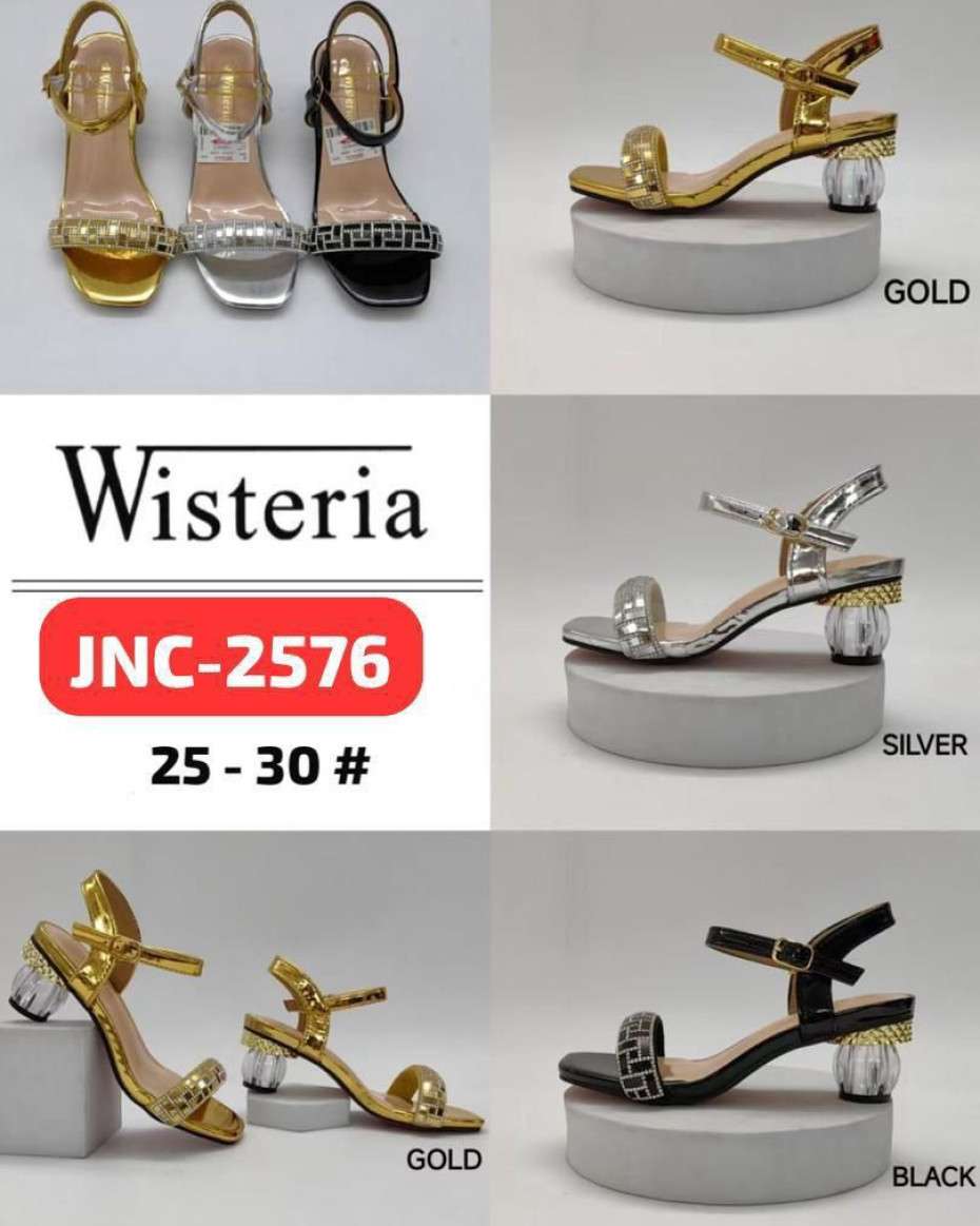 02fe6ae8388d0dcdd7f03d03d97e405178e9df3f.jpeg Wisteria Children Heel - Image 1