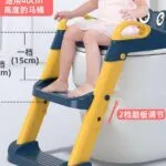 New Stepped Childrens Toilet Foldable Foot Stool Multi-functional Toilet Boy Girl Baby Toilet Training Potty Ladder for Kids