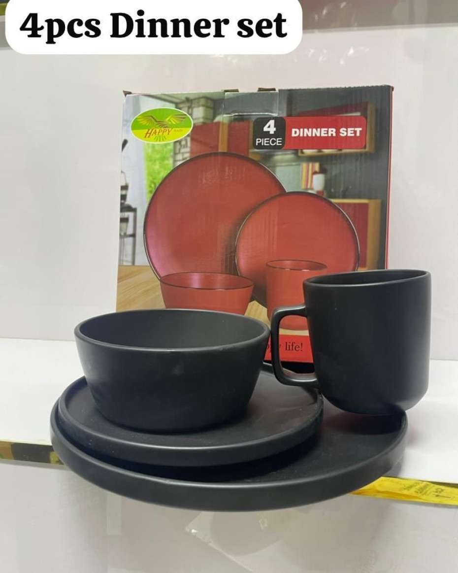 0ee45fbda466ef20fc8d2a1b2652dc0a7f9f1e46.jpeg 4pcs Dinner Set - Image 1
