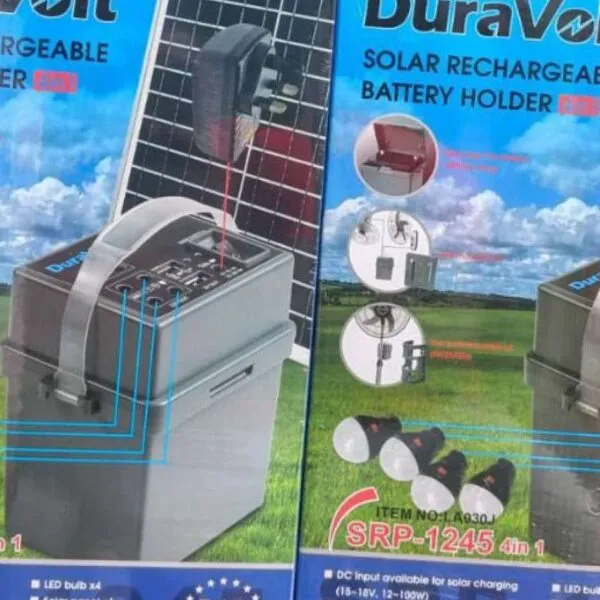 Duravolt  4 in 1 solar pack