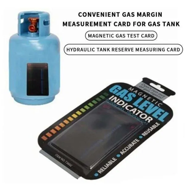 Gas level indicator