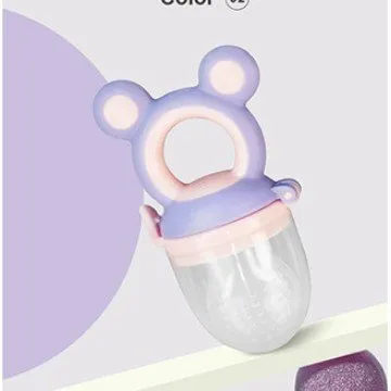 Baby fruit and vegetable chew toys, silicone teething toys, baby nutrition fruit and vegetable - Image 3