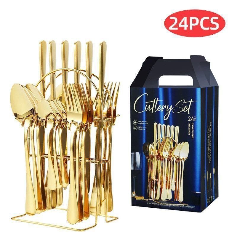 2026/05/259192.jpg 24pcs Cutlery Set - Image 1