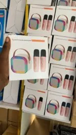 Bluetooth Karaoke Speaker with Microphones. - Image 3