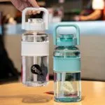 Extra Large Capacity High-Looking Anti-Fall Straw Cup Water Bottle 

1350ml - Image 4