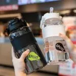 Extra Large Capacity High-Looking Anti-Fall Straw Cup Water Bottle 

1350ml - Image 5