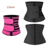 womens zipper abdominal binder neoprene shapewear sweat-inducing waist belt body shaping sports waist trainer. - Image 3
