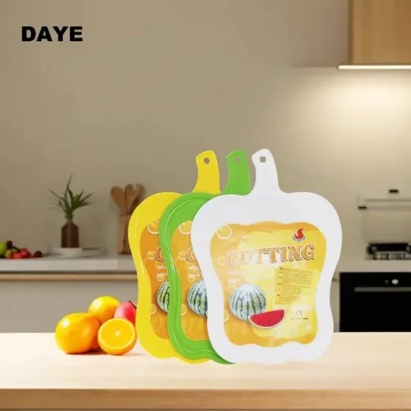 Plastic fruit chaopping board