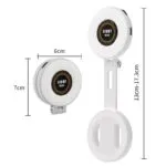 Mini magnetic phone fill light, portable handheld selfie light, live streaming photography.