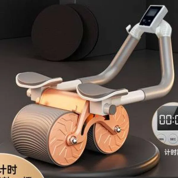 Rebound abdominal wheel