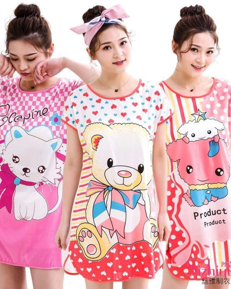 4357aa86c45becf9b6ecad48a91728a925792d13.jpeg Character Night Wear (Free Size) - Image 1