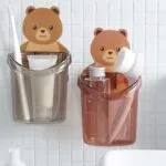 Teddy Bear Brush Holder