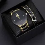 Mens quartz Steel Watch