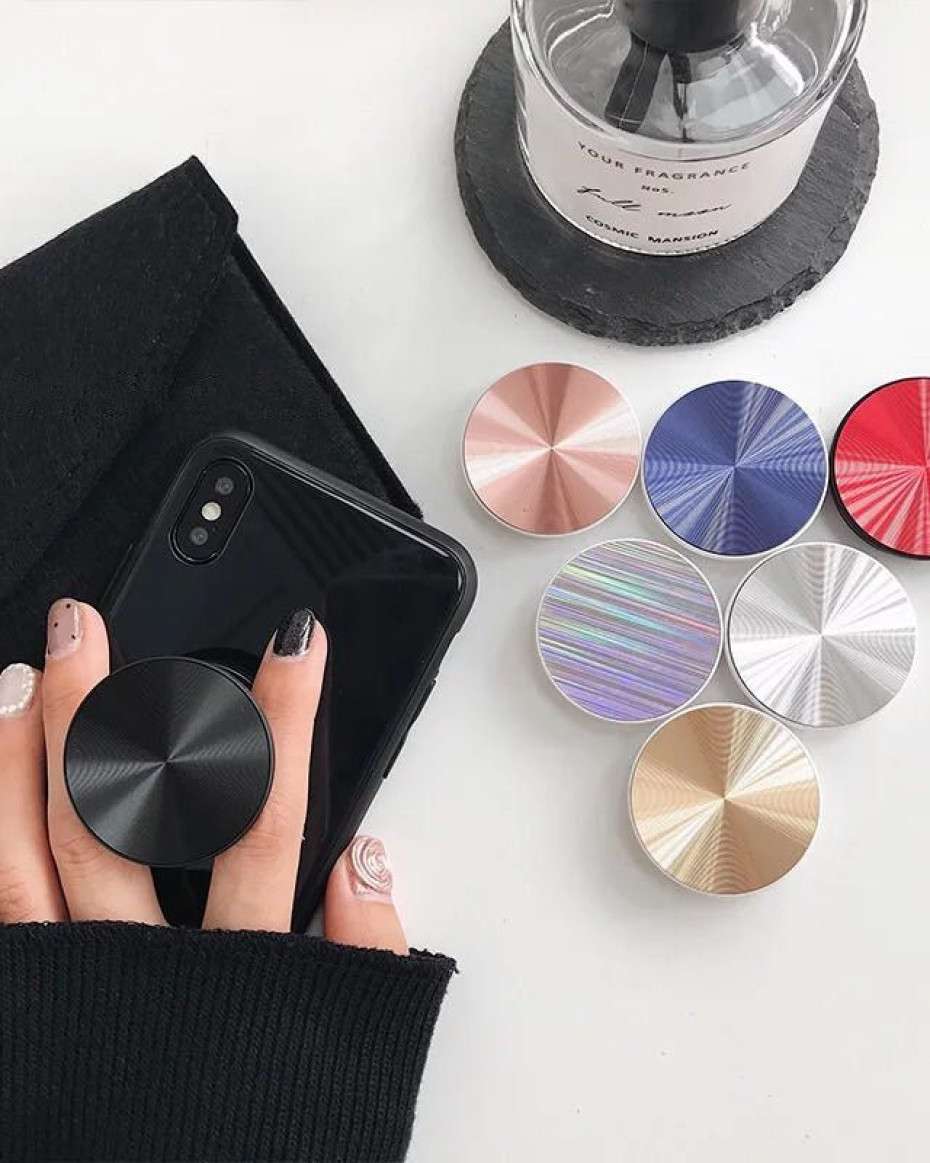 989b8befdcb3ad6e5b698f4eb134edff90006da1.jpeg Colorful CD Pattern Suitable for Mobile Phone Holder, Lazy Bracket, Cable Winder Bracket, New Hand Grip. - Image 1