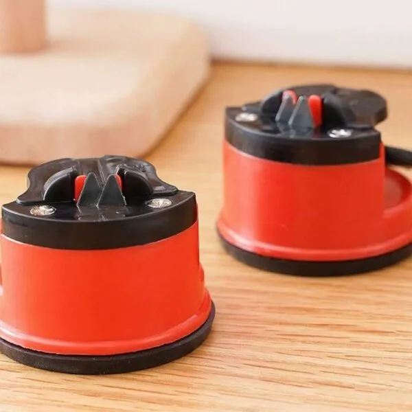 Knife Sharpener with Suction Pad