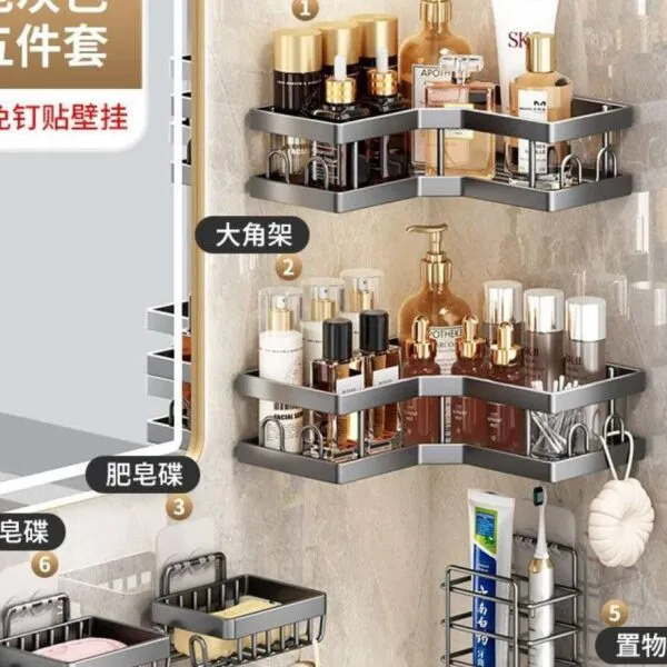 5in1 Corner Shower Caddy