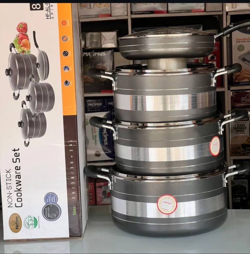 2026/06/382816.jpg HF- 803 8pcs Set of Non-stick Cookware.
26/28/30/24F - Image 1