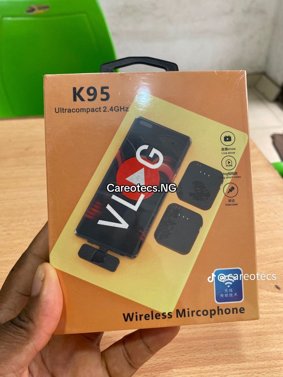 2026/06/391622.jpg K95 Bluetooth Microphone - Image 1