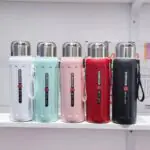 Quality 800ml stainless steel vacuum hot  cold flask modern design with filter grip