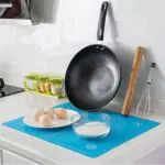 High Temperature Silicone Kneading Mat Kitchen Large Thickened Non-Slip Ring with Scale Kneading Mat Baking Pan Mat