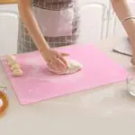 High Temperature Silicone Kneading Mat Kitchen Large Thickened Non-Slip Ring with Scale Kneading Mat Baking Pan Mat - Image 2