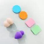 6-Piece Set Dry Wet Dual-Use Sponge Puff Makeup Egg Air Cushion Foundation Puff Makeup Tools Beauty Egg Sponge Makeup Puff
