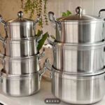 7pcs smp aluminium pot... thick