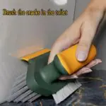 3in1 Multifunction Cleaning Brush, Tile Grout & Gap Brush, Bathroom Corner Scrub Brush, Handheld Floor Cleaning Brush for Tiles, Walls, Corners & Toilet Deep Cleaning. - Image 3