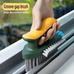3in1 Multifunction Cleaning Brush, Tile Grout & Gap Brush, Bathroom Corner Scrub Brush, Handheld Floor Cleaning Brush for Tiles, Walls, Corners & Toilet Deep Cleaning. - Image 4