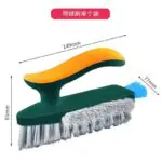 3in1 Multifunction Cleaning Brush, Tile Grout & Gap Brush, Bathroom Corner Scrub Brush, Handheld Floor Cleaning Brush for Tiles, Walls, Corners & Toilet Deep Cleaning.