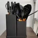 Quality 19pcs Silicon spoon and knife set