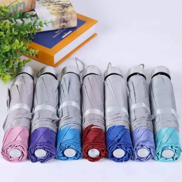 7-rib three-fold Umbrella.
