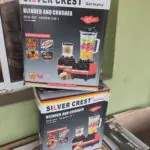 2in1 silver blender