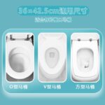 10pcs flushable toilet seat covers